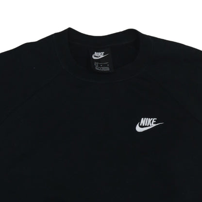 Mens UK Size L Nike Black Pullover Sweatshirt