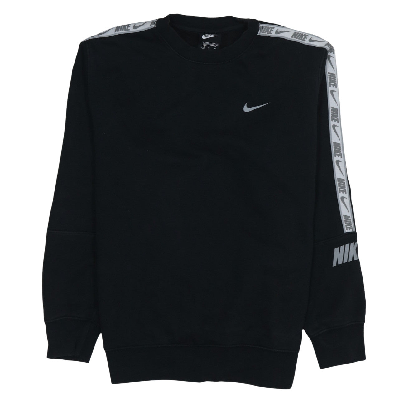Mens UK Size M Nike Black Pullover Sweatshirt
