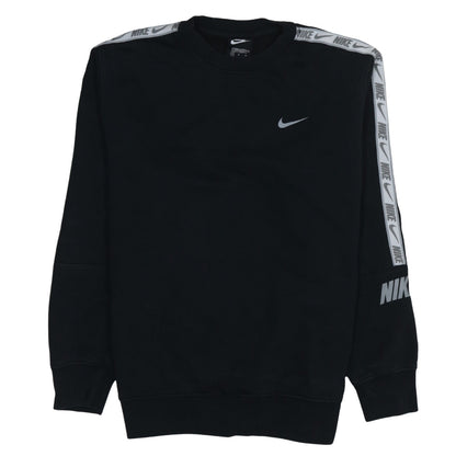 Mens UK Size M Nike Black Pullover Sweatshirt