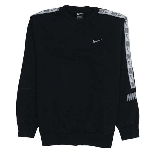 Mens UK Size M Nike Black Pullover Sweatshirt