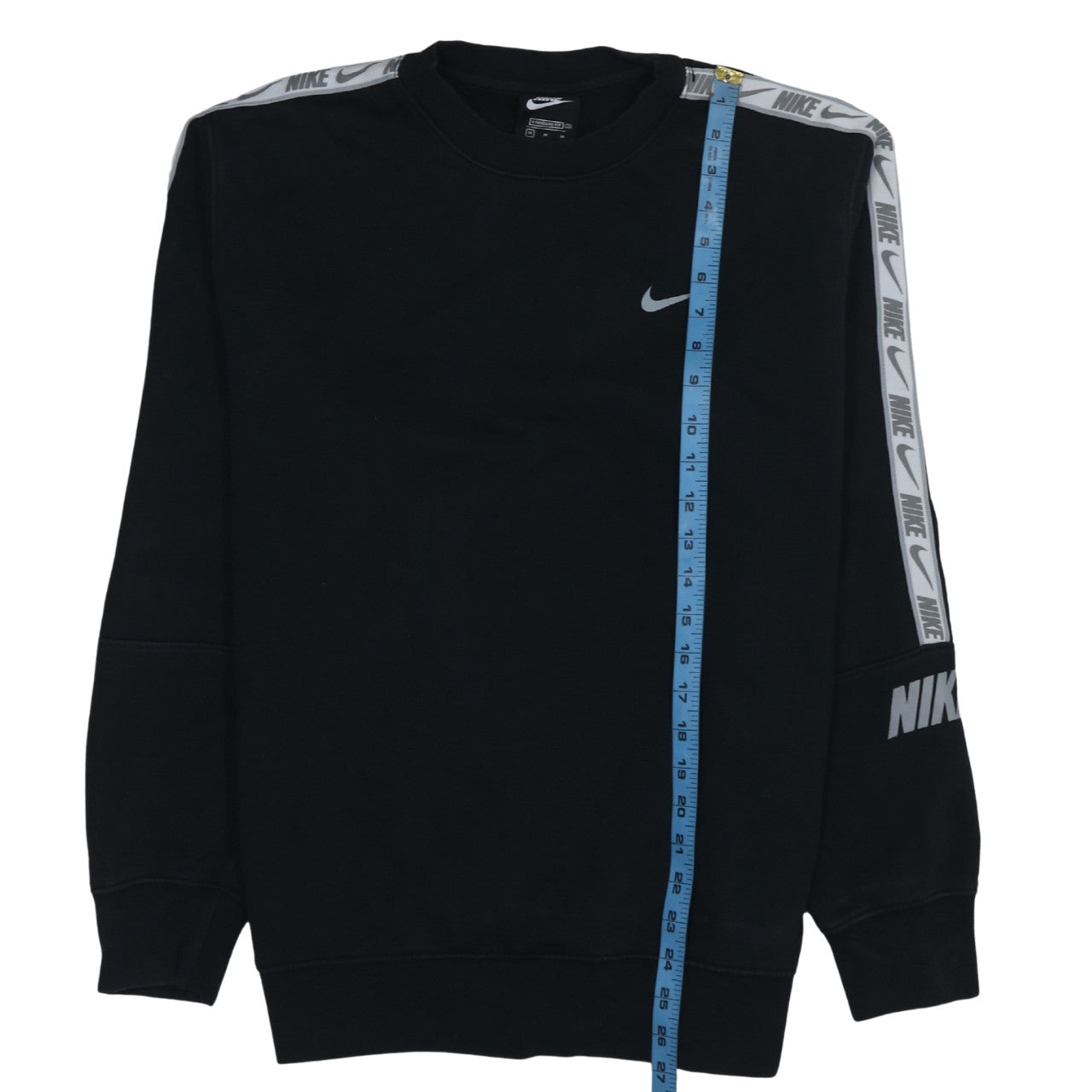 Mens UK Size M Nike Black Pullover Sweatshirt