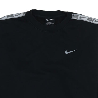 Mens UK Size M Nike Black Pullover Sweatshirt