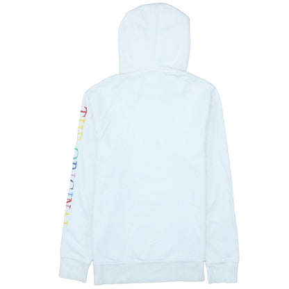 Womens UK Size S Levi's White Pullover Hoodie