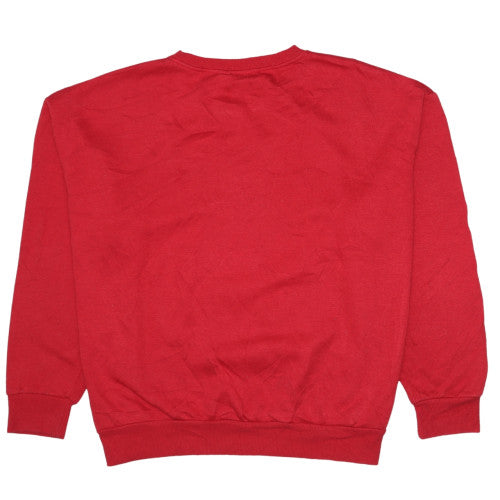Womens UK Size XL Disney Red Pullover Sweatshirt