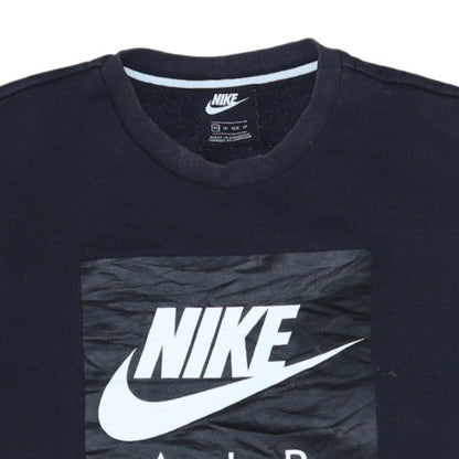Mens UK Size XS Nike Black Pullover Sweatshirt