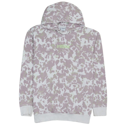 Womens UK Size L Gymshark Pink Pullover Hoodie