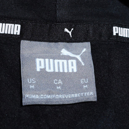Womens UK Size M PUMA Black Pullover Hoodie