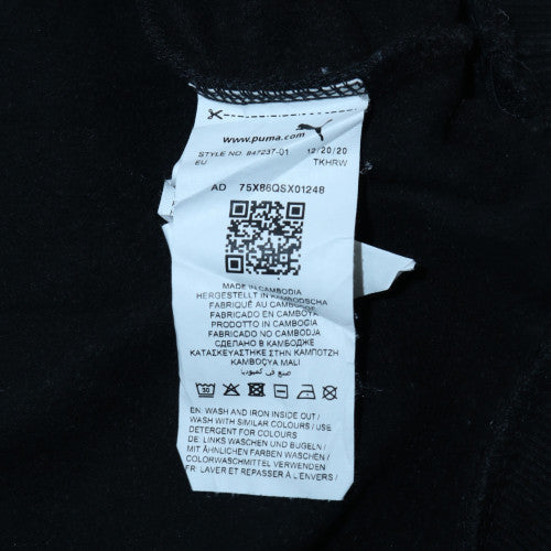 Womens UK Size M PUMA Black Pullover Hoodie