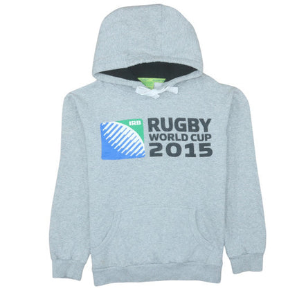 Teens UK Size S Rugby Originals Grey Pullover Hoodie