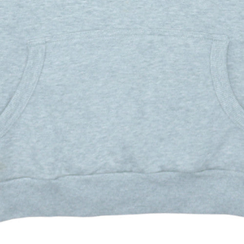 Teens UK Size S Rugby Originals Grey Pullover Hoodie