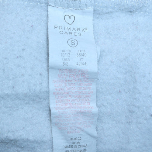 Womens UK Size 10/12 Primark Grey Pullover Hoodie