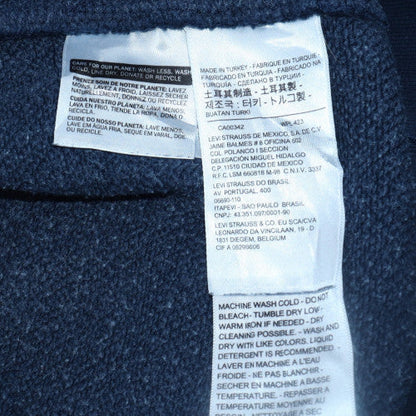 Mens UK Size M Levi's Blue Pullover Sweatshirt