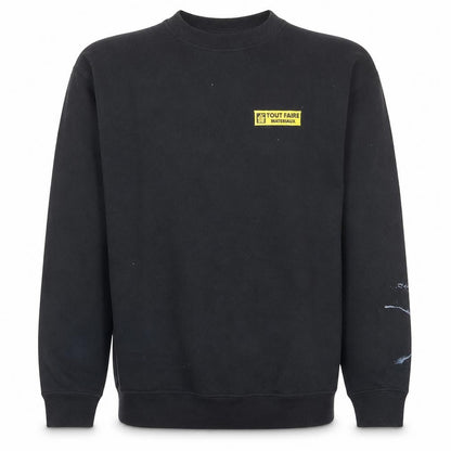 Mens UK Size L Dickies Black Pullover Sweatshirt