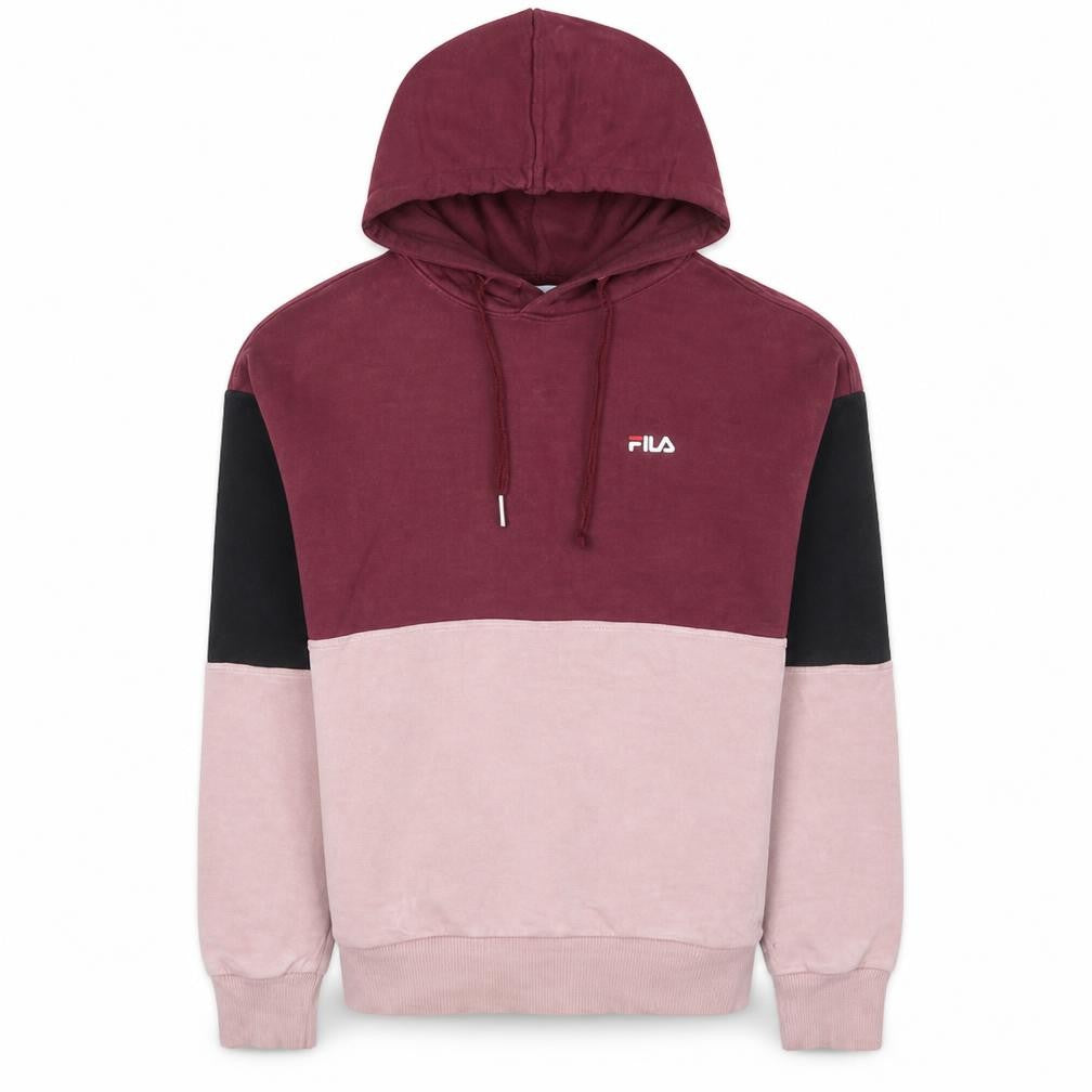 Womens UK Size XS FILA Multicoloured Pullover Hoodie