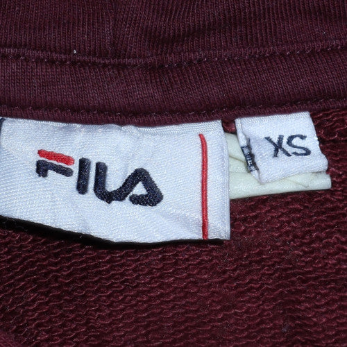 Womens UK Size XS FILA Multicoloured Pullover Hoodie
