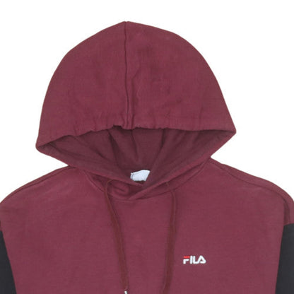 Womens UK Size XS FILA Multicoloured Pullover Hoodie