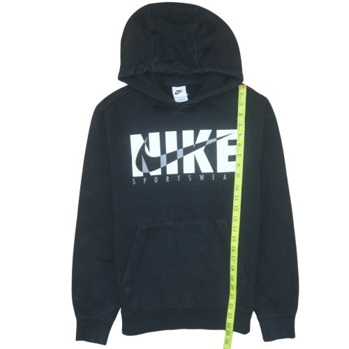 Womens UK Size XS Nike Black Pullover Hoodie