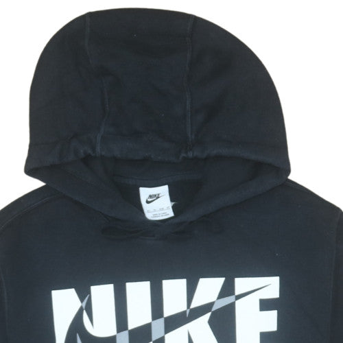 Womens UK Size XS Nike Black Pullover Hoodie
