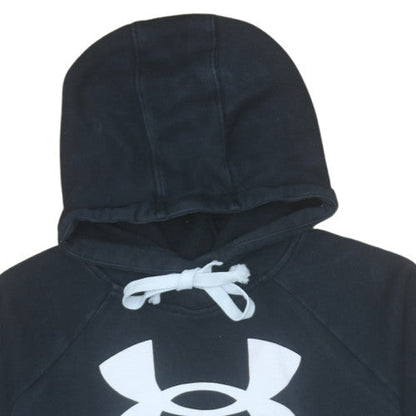 Mens UK Size L Under armour Black Pullover Hoodie