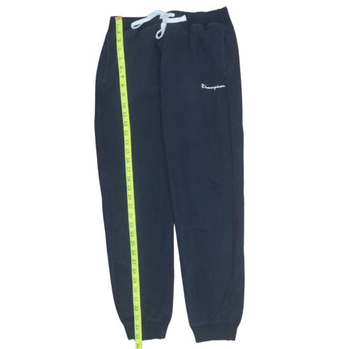 Mens UK Size S Champion Regular Fit Sweatpants Blue Trousers