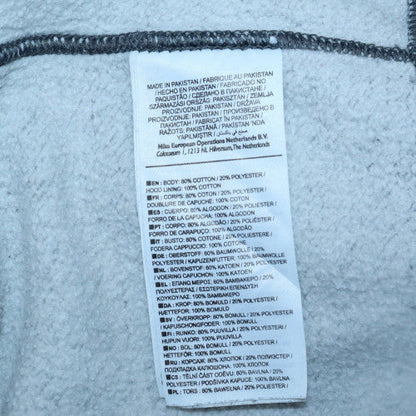Mens UK Size XL Nike Grey Full Zip Hoodie