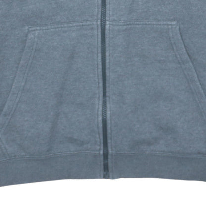Mens UK Size XL Nike Grey Full Zip Hoodie