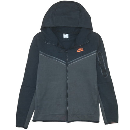 Mens UK Size M Nike Black Full Zip Hoodie