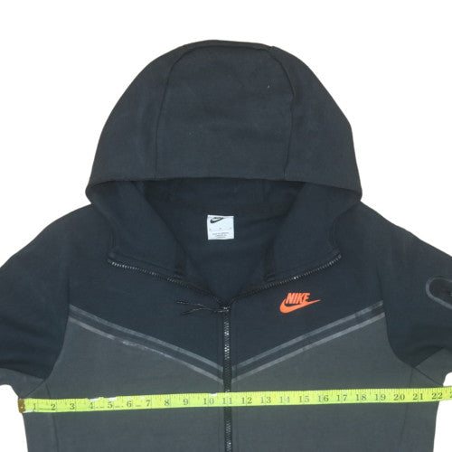 Mens UK Size M Nike Black Full Zip Hoodie