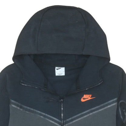 Mens UK Size M Nike Black Full Zip Hoodie