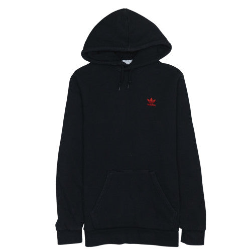 Mens UK Size S adidas Black Pullover Hoodie