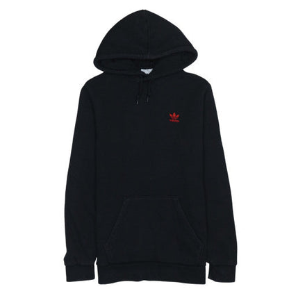 Mens UK Size S adidas Black Pullover Hoodie