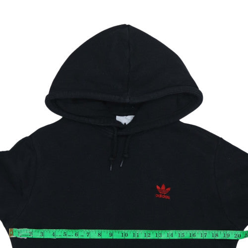 Mens UK Size S adidas Black Pullover Hoodie
