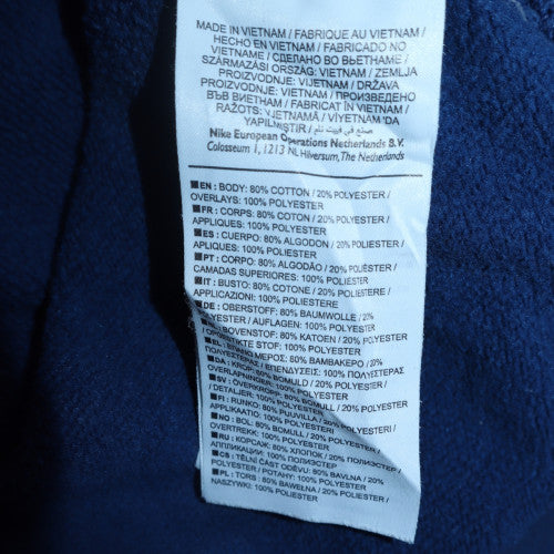 Mens UK Size M Nike Blue Pullover Sweatshirt