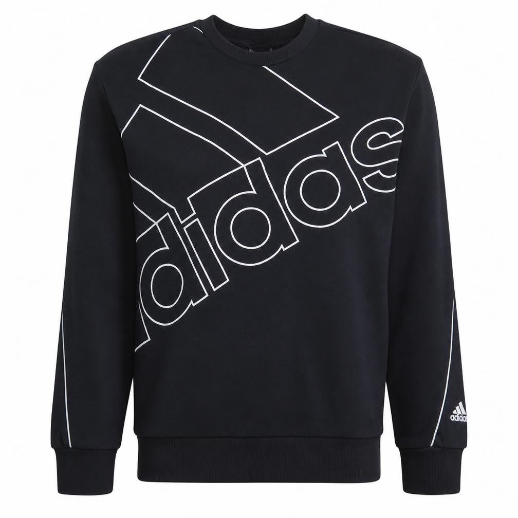 Mens UK Size S adidas Black Pullover Sweatshirt