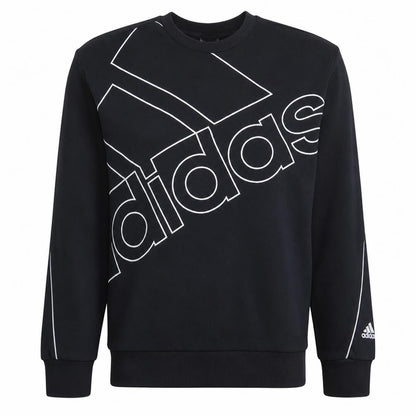 Mens UK Size S adidas Black Pullover Sweatshirt