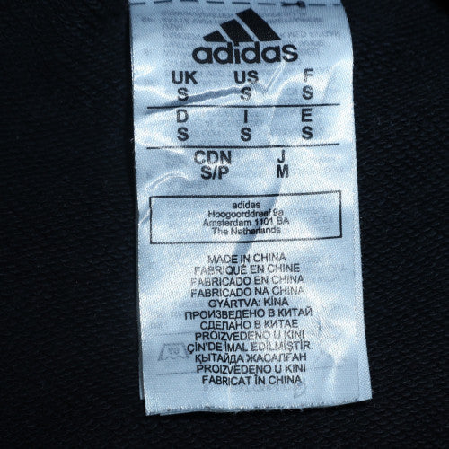 Mens UK Size S adidas Black Pullover Sweatshirt