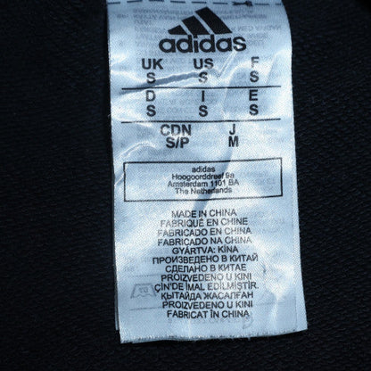 Mens UK Size S adidas Black Pullover Sweatshirt