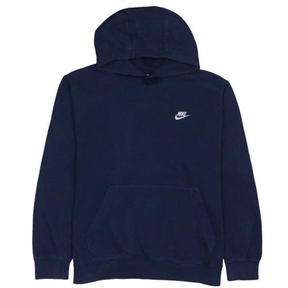 Mens UK Size L Nike Blue Pullover Hoodie