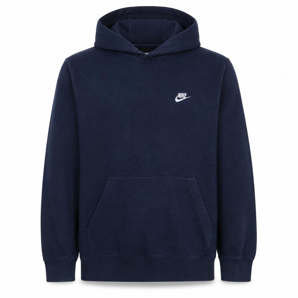 Mens UK Size L Nike Blue Pullover Hoodie