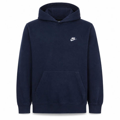 Mens UK Size L Nike Blue Pullover Hoodie