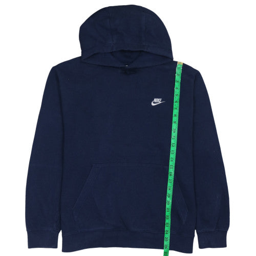 Mens UK Size L Nike Blue Pullover Hoodie