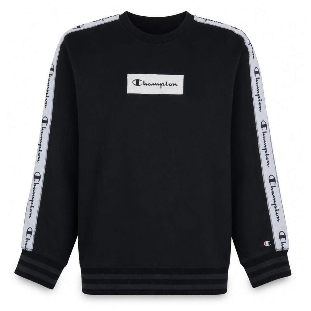 Mens UK Size M Champion Black Pullover Sweatshirt
