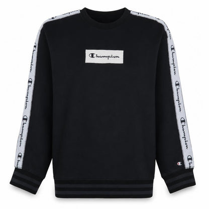 Mens UK Size M Champion Black Pullover Sweatshirt