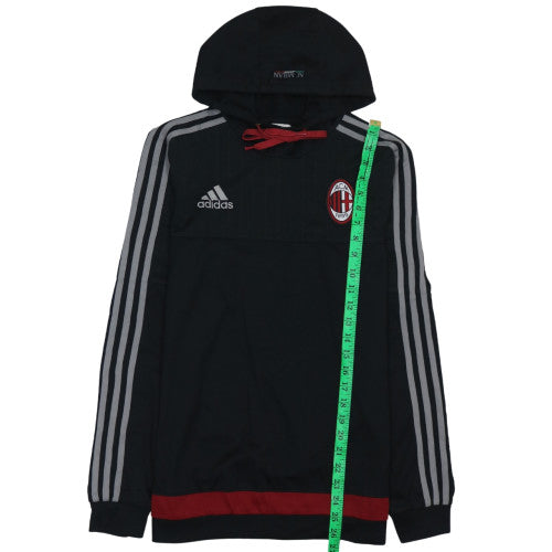 Mens UK Size S adidas Black Pullover Hoodie