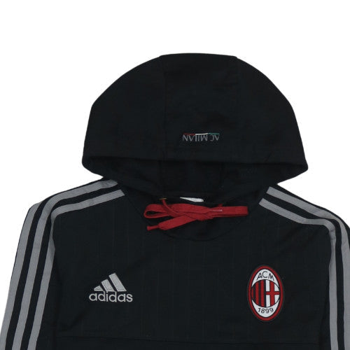 Mens UK Size S adidas Black Pullover Hoodie