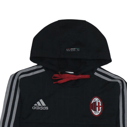 Mens UK Size S adidas Black Pullover Hoodie