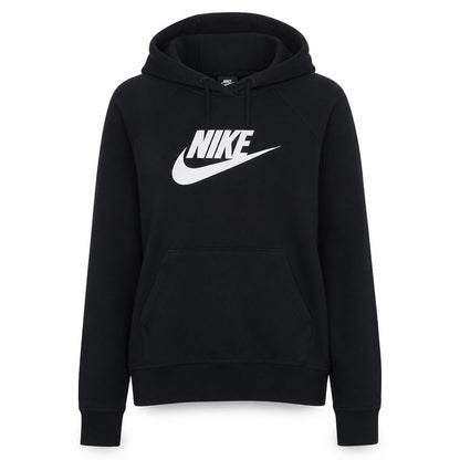 Womens UK Size S Nike Black Pullover Hoodie