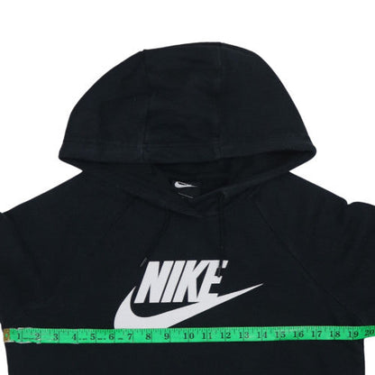 Womens UK Size S Nike Black Pullover Hoodie