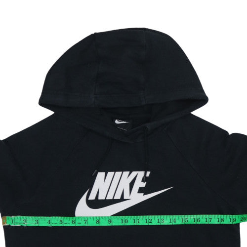 Womens UK Size S Nike Black Pullover Hoodie