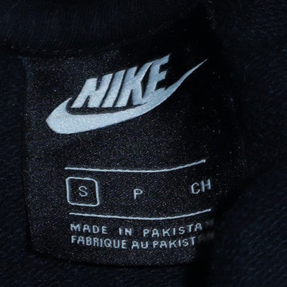 Womens UK Size S Nike Black Pullover Hoodie